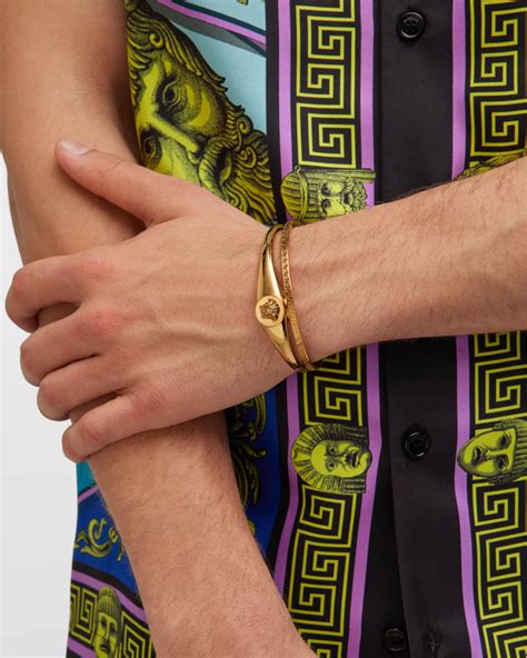 versace men's bracelets